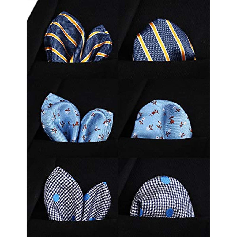 3PCS 13"/15" Boy's Pre-Tied Necktie Handkerchief Set - T3E001