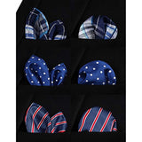 3PCS 13"/15" Boy's Pre-Tied Necktie Handkerchief Set - 01-T3E004