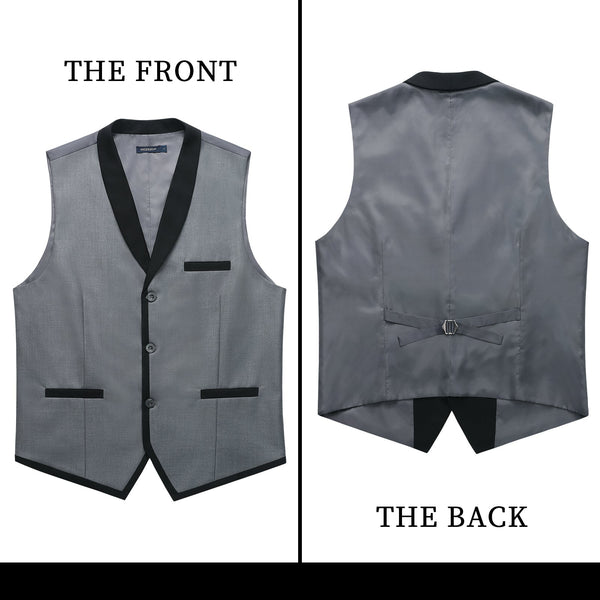 Formal Suit Vest - A-GREY