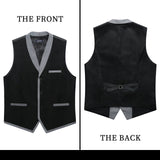 Formal Suit Vest - BLACK