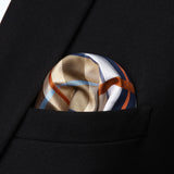 Plaid Suspender Pre Tied Bow Tie Handkerchief B3 Maroon