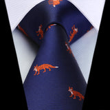 Fun Animal Tie Handkerchief Set - 05-FOX 1